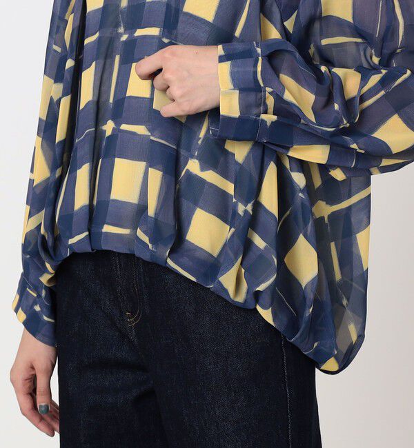 TOMORROWLAND BUYING WEAR「TELMA PRINT GEORGETTE ブラウス」|シャツ・ブラウス|