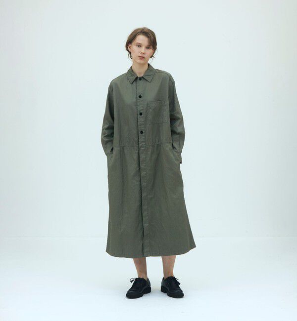 GALERIE VIE「ピースダイコットンギャバジン シャツワンピース」|ワンピース|