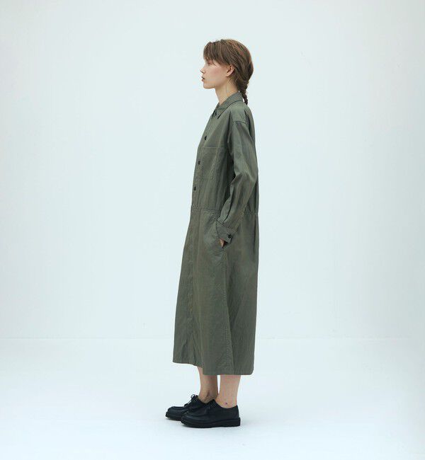 GALERIE VIE「ピースダイコットンギャバジン シャツワンピース」|ワンピース|