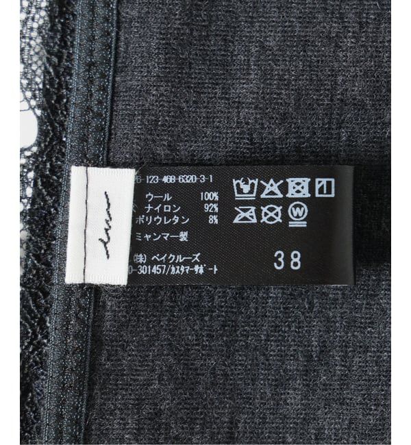 EMILYWEEK「≪予約≫ウールレース トリムショーツ」|インナー|
