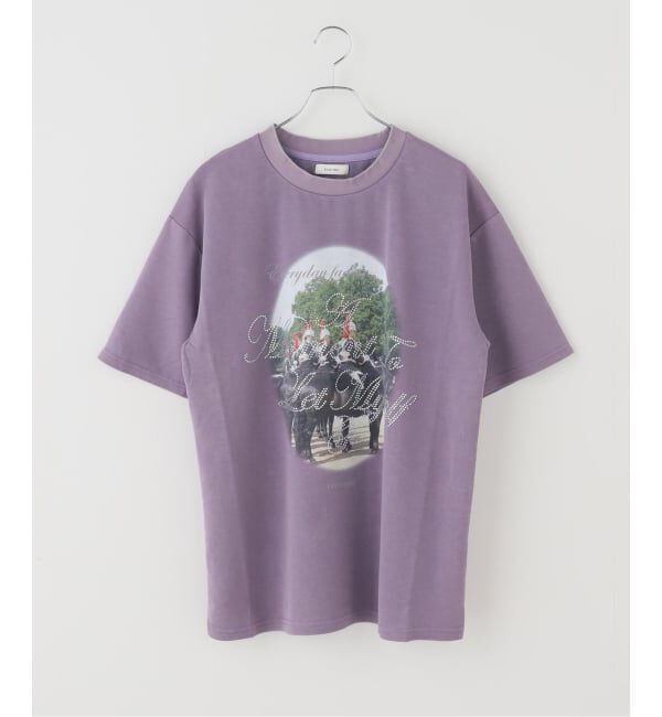 JOINT WORKS「Knuth Marf / クヌースマーフ rhinestone graphic tee」|Tシャツ・カットソー|