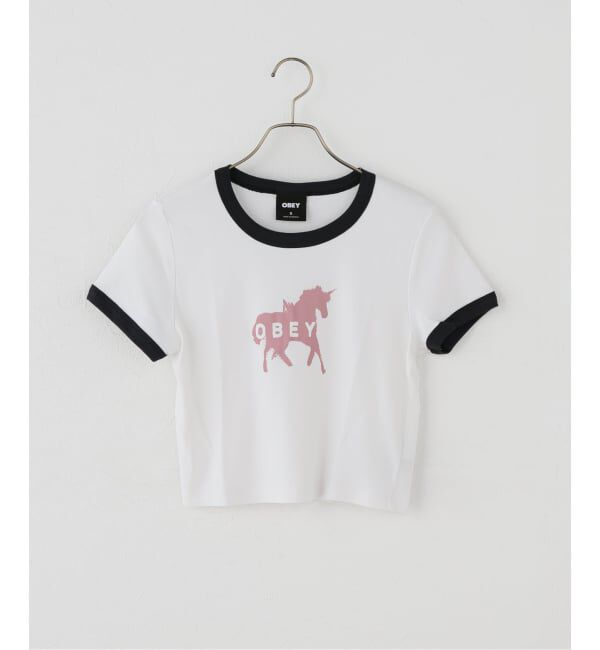 JOINT WORKS「OBEY / オベイ UNICORN」|Tシャツ・カットソー|ホワイト