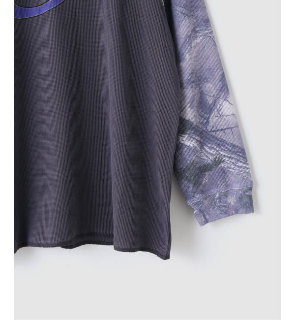 JOINT WORKS「WOKE EDGE / ウォークエッジ Oval Logo Real Tree Thermal」|Tシャツ・カットソー|