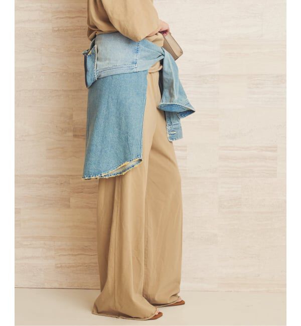 Plage「twist jersey パンツ」|その他|ベージュ