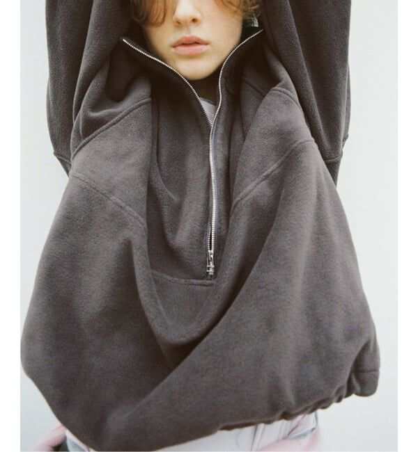 SLOBE IENA「《予約》Plus by ONIT/オニット SLOBE別注 フリースハーフジップブルゾン 26AW-SL02」|その他|