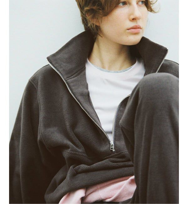 SLOBE IENA「《予約》Plus by ONIT/オニット SLOBE別注 フリースハーフジップブルゾン 26AW-SL02」|その他|