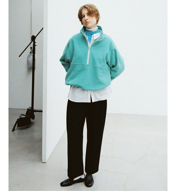 SLOBE IENA「《予約》Plus by ONIT/オニット SLOBE別注 フリースハーフジップブルゾン 26AW-SL02」|その他|