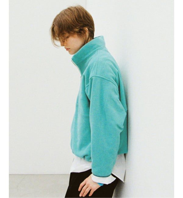 SLOBE IENA「《予約》Plus by ONIT/オニット SLOBE別注 フリースハーフジップブルゾン 26AW-SL02」|その他|