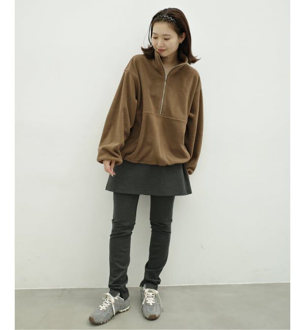 SLOBE IENA「《予約》Plus by ONIT/オニット SLOBE別注 フリースハーフジップブルゾン 26AW-SL02」|その他|