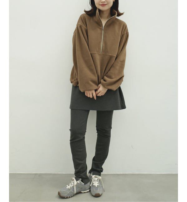 SLOBE IENA「《予約》Plus by ONIT/オニット SLOBE別注 フリースハーフジップブルゾン 26AW-SL02」|その他|