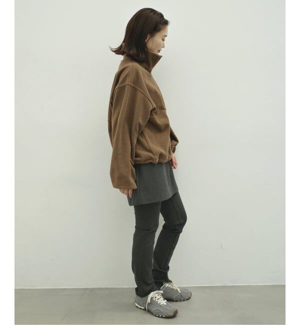 SLOBE IENA「《予約》Plus by ONIT/オニット SLOBE別注 フリースハーフジップブルゾン 26AW-SL02」|その他|