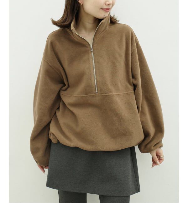 SLOBE IENA「《予約》Plus by ONIT/オニット SLOBE別注 フリースハーフジップブルゾン 26AW-SL02」|その他|