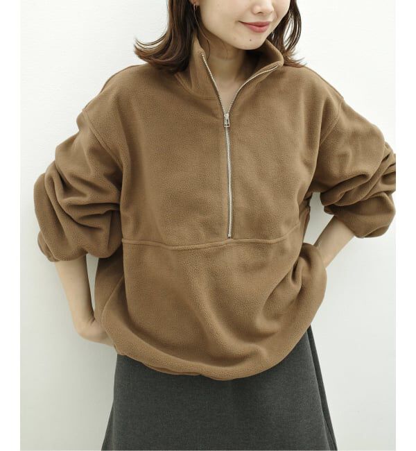 SLOBE IENA「《予約》Plus by ONIT/オニット SLOBE別注 フリースハーフジップブルゾン 26AW-SL02」|その他|