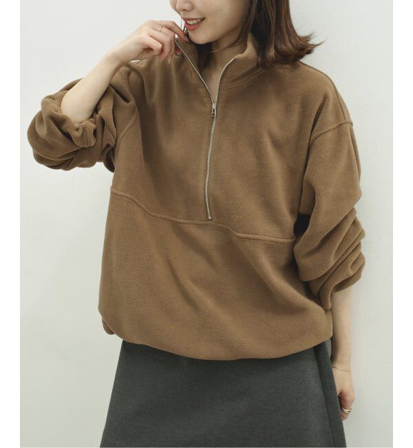 SLOBE IENA「《予約》Plus by ONIT/オニット SLOBE別注 フリースハーフジップブルゾン 26AW-SL02」|その他|