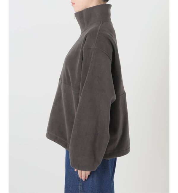 SLOBE IENA「《予約》Plus by ONIT/オニット SLOBE別注 フリースハーフジップブルゾン 26AW-SL02」|その他|