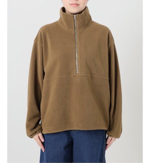 SLOBE IENA「《予約》Plus by ONIT/オニット SLOBE別注 フリースハーフジップブルゾン 26AW-SL02」|その他|
