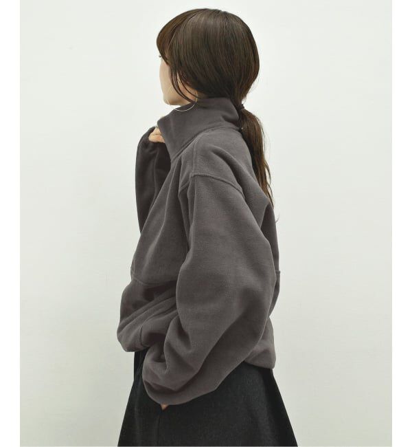 SLOBE IENA「《予約》Plus by ONIT/オニット SLOBE別注 フリースハーフジップブルゾン 26AW-SL02」|その他|