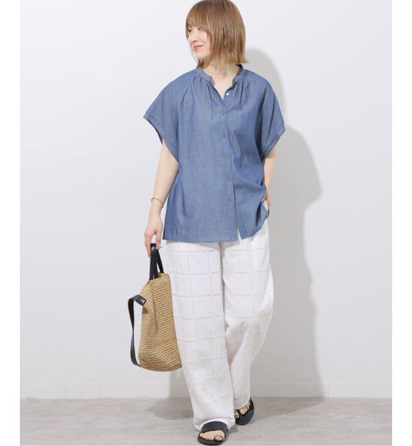 JOURNAL STANDARD relume「スクエアエンブロイダリーパンツ」|スラックス|