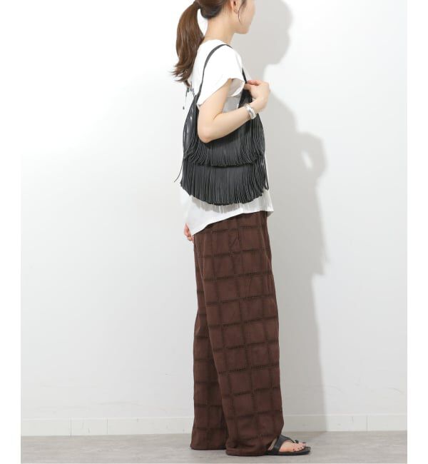 JOURNAL STANDARD relume「スクエアエンブロイダリーパンツ」|スラックス|