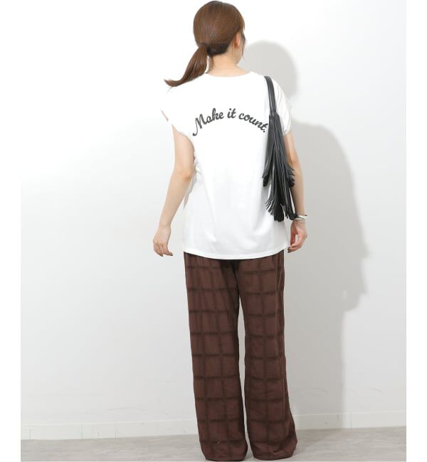 JOURNAL STANDARD relume「スクエアエンブロイダリーパンツ」|スラックス|