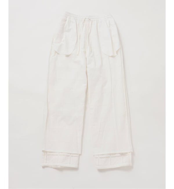 JOURNAL STANDARD relume「スクエアエンブロイダリーパンツ」|スラックス|