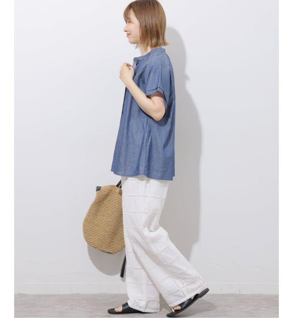 JOURNAL STANDARD relume「スクエアエンブロイダリーパンツ」|スラックス|