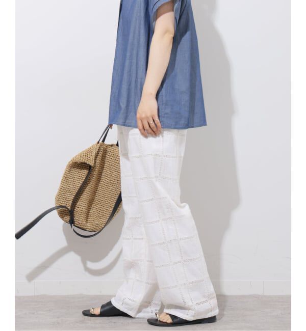 JOURNAL STANDARD relume「スクエアエンブロイダリーパンツ」|スラックス|