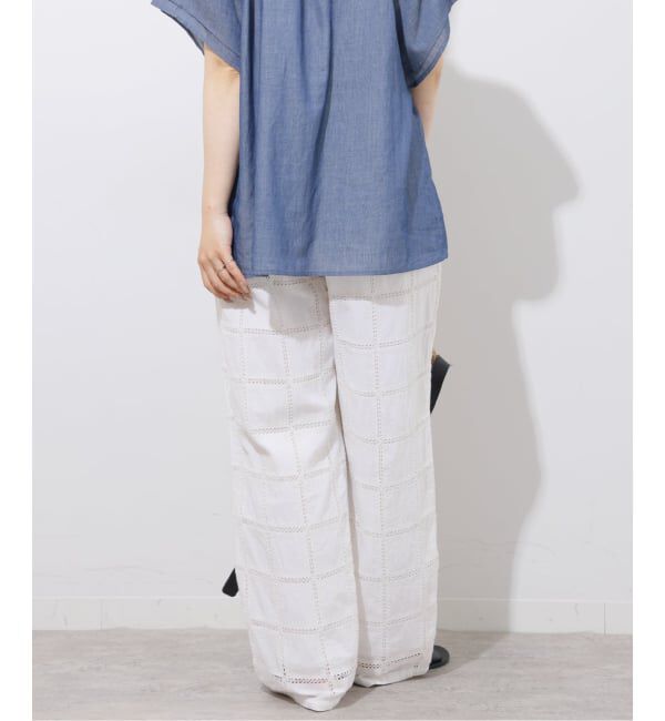 JOURNAL STANDARD relume「スクエアエンブロイダリーパンツ」|スラックス|