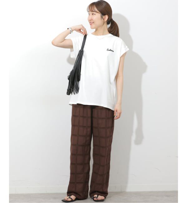 JOURNAL STANDARD relume「スクエアエンブロイダリーパンツ」|スラックス|