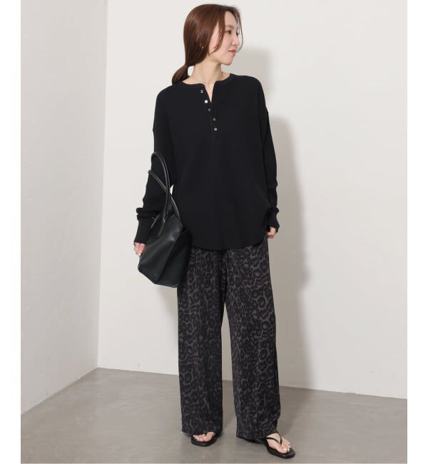 JOURNAL STANDARD relume「【Hanes&times;relume】別注Newワッフルヘンリーネックプルオーバー」|Tシャツ・カットソー|