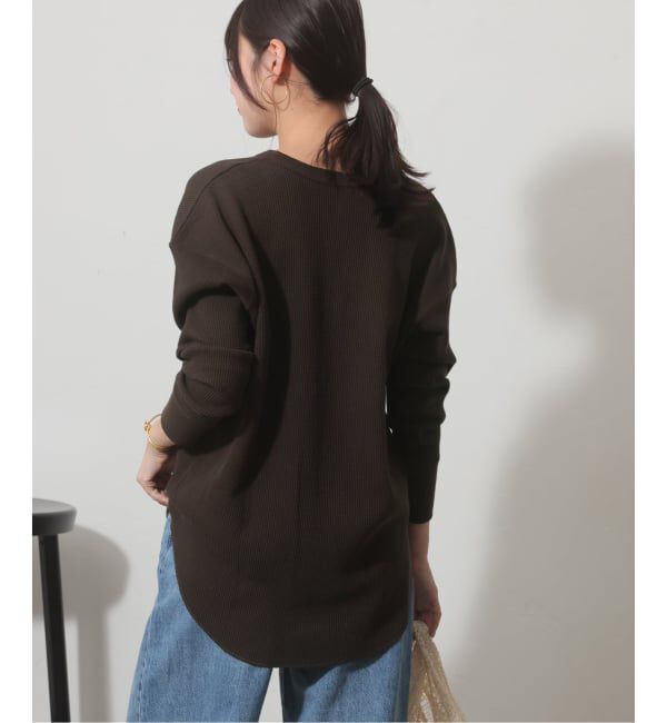 JOURNAL STANDARD relume「【Hanes&times;relume】別注Newワッフルヘンリーネックプルオーバー」|Tシャツ・カットソー|