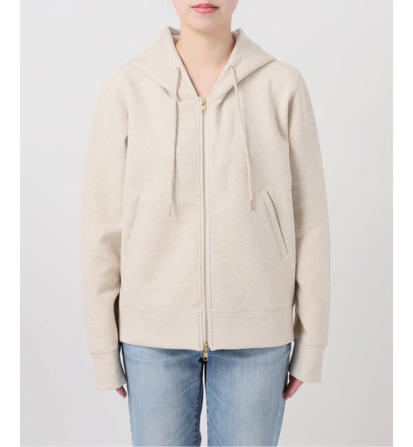 Spick and Span「《追加》ストレッチジップフードパーカー」|パーカー|