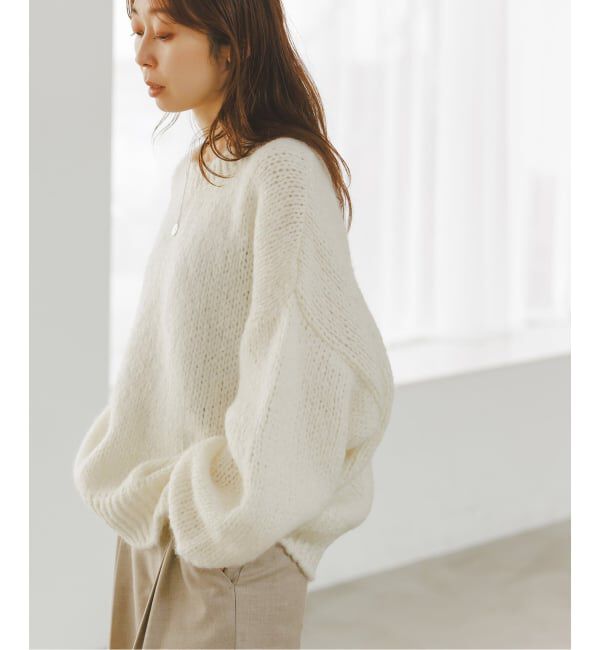 NOBLE「《追加予約・別注》TRICOTS JEAN MARC/トリコットジーンマルク 2WAYボリュームニット」|ニット・セーター|