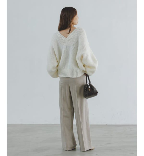 NOBLE「《追加予約・別注》TRICOTS JEAN MARC/トリコットジーンマルク 2WAYボリュームニット」|ニット・セーター|