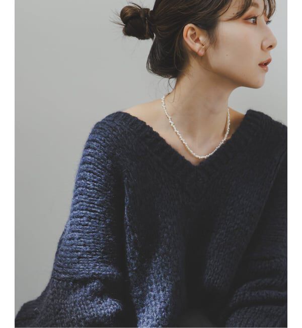 NOBLE「《追加予約・別注》TRICOTS JEAN MARC/トリコットジーンマルク 2WAYボリュームニット」|ニット・セーター|