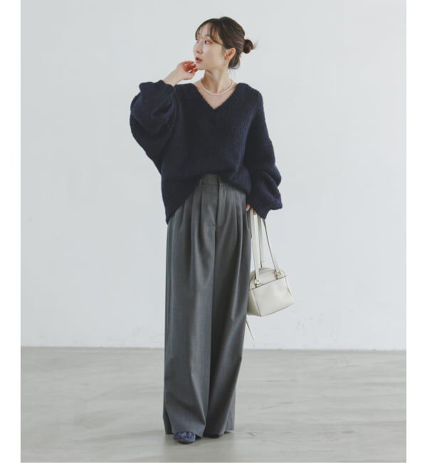 NOBLE「《追加予約・別注》TRICOTS JEAN MARC/トリコットジーンマルク 2WAYボリュームニット」|ニット・セーター|