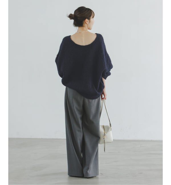 NOBLE「《追加予約・別注》TRICOTS JEAN MARC/トリコットジーンマルク 2WAYボリュームニット」|ニット・セーター|