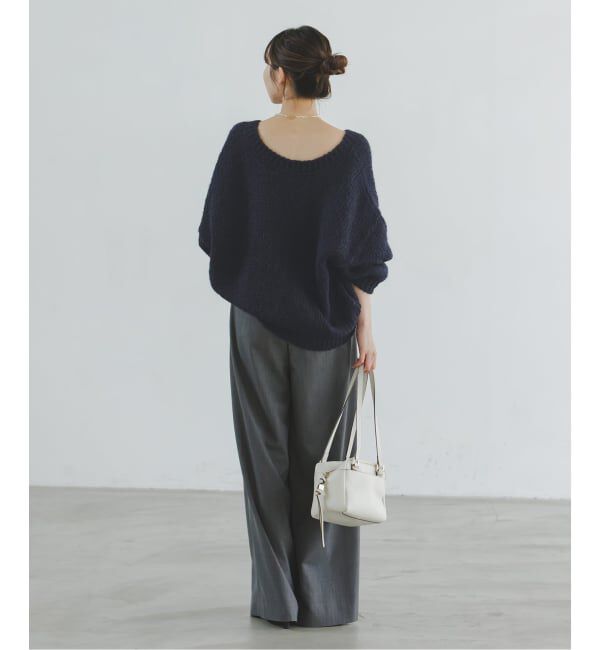 NOBLE「《追加予約・別注》TRICOTS JEAN MARC/トリコットジーンマルク 2WAYボリュームニット」|ニット・セーター|