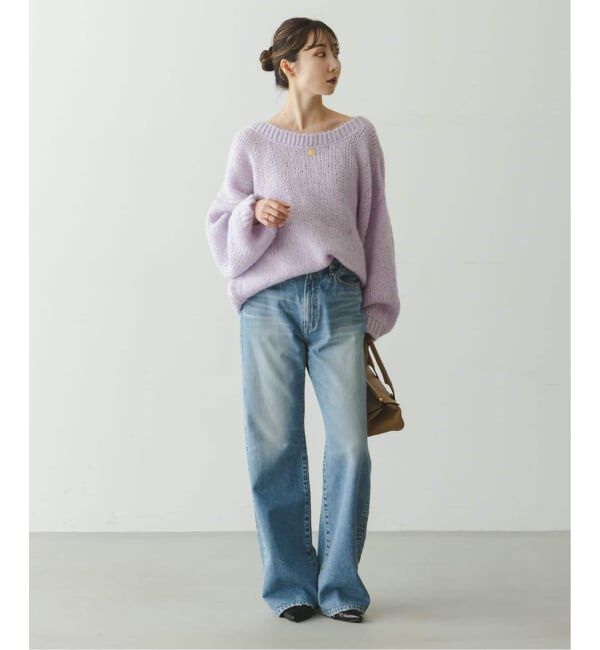 NOBLE「《追加予約・別注》TRICOTS JEAN MARC/トリコットジーンマルク 2WAYボリュームニット」|ニット・セーター|