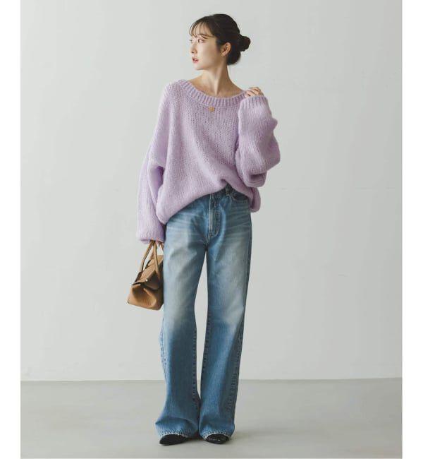 NOBLE「《追加予約・別注》TRICOTS JEAN MARC/トリコットジーンマルク 2WAYボリュームニット」|ニット・セーター|