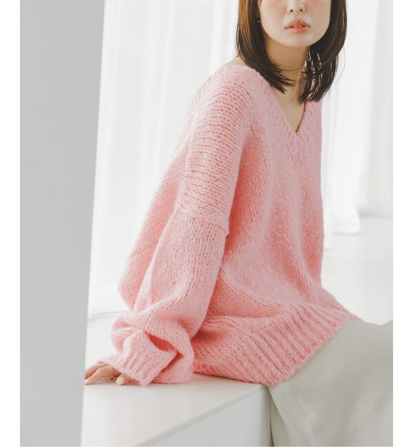 NOBLE「《追加予約・別注》TRICOTS JEAN MARC/トリコットジーンマルク 2WAYボリュームニット」|ニット・セーター|