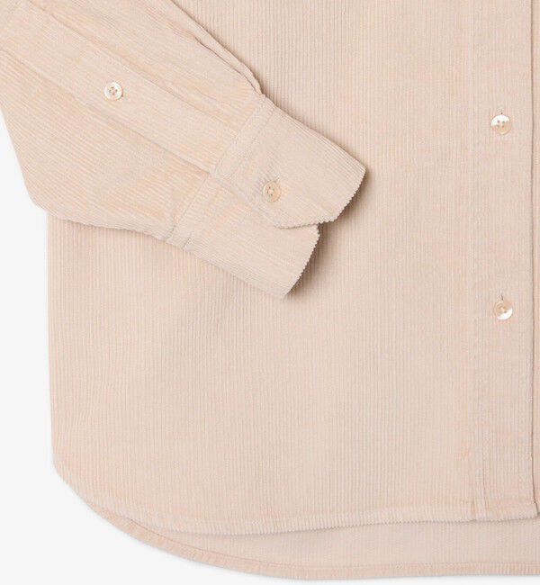 LACOSTE「オーバーサイズコーデュロイシャツ」|シャツ・ブラウス|
