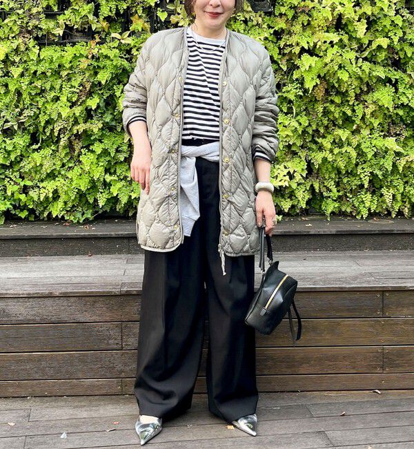 Rie Miller「ウォッシャブルロングスリーブＴシャツGIZA COTTON」|Tシャツ・カットソー|
