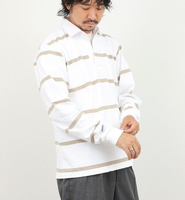 NOLLEY'S goodman「【BARBARIAN/バーバリアン】別注 8オンス ラガーシャツ 26AW」|Tシャツ・カットソー|ホワイト系その他
