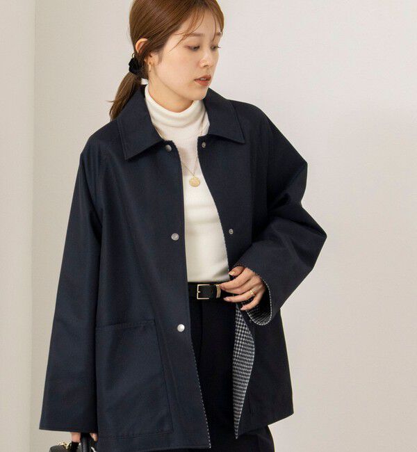 NOLLEY'S「【TICCA/ティッカ】リバーシブルショートコート」|ダッフルコート|