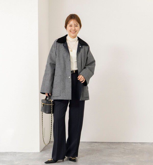 NOLLEY'S「【TICCA/ティッカ】リバーシブルショートコート」|ダッフルコート|