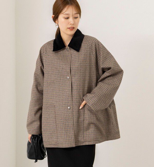 NOLLEY'S「【TICCA/ティッカ】リバーシブルショートコート」|ダッフルコート|