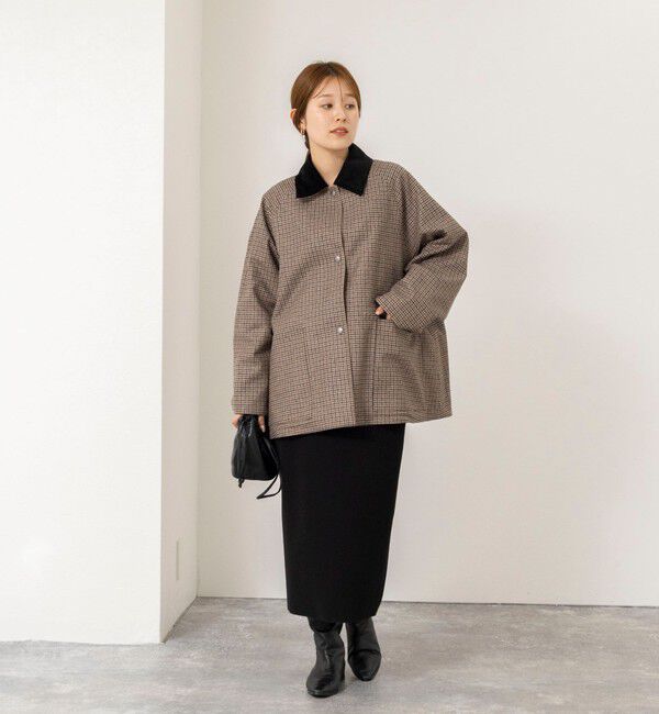 NOLLEY'S「【TICCA/ティッカ】リバーシブルショートコート」|ダッフルコート|