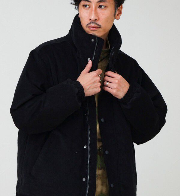 GLOSTER「【TAION/タイオン】別注 コーデュロイダウンブルゾン スタンドカラー」|ダウン|