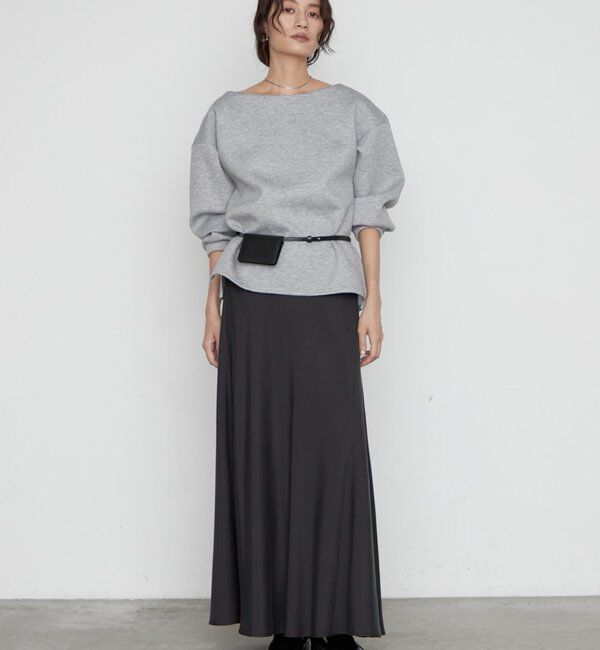  「《着心地抜群/ヘルシーに華奢見え》【JAPAN MADE】オフショルプルオーバー」|Tシャツ・カットソー|